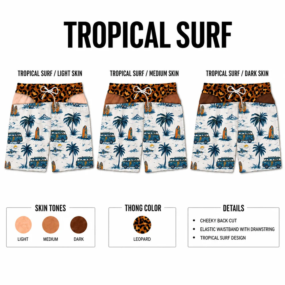 SneakyCheeks™ Swim Trunks